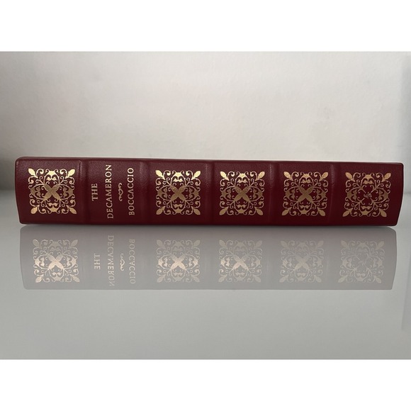 The Decameron by John Boccaccio : The Easton Press (Leather Bound, 1980)‎ - Picture 6 of 9